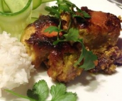 Roasted Green Chicken Curry