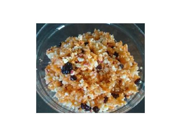 Carrot, Apple, Sultana Salad