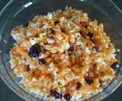 Carrot, Apple, Sultana Salad