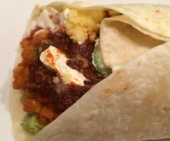 Vegetarian Bean Burritos