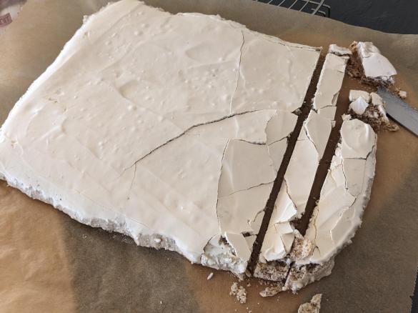 Cinnamon "stars" (squares)