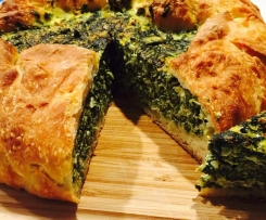 Spinach Sourdough Torta