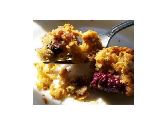 Blender Batter Berry Cake