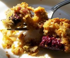 Blender Batter Berry Cake