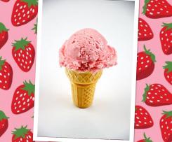 Strawberry Frozen yogurt