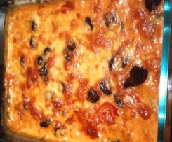 LCHF chicken enchilada 