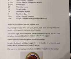 Homemade Baked Beans