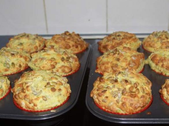 3 Cheese & Vegetable Muffins