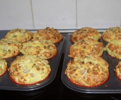 3 Cheese & Vegetable Muffins