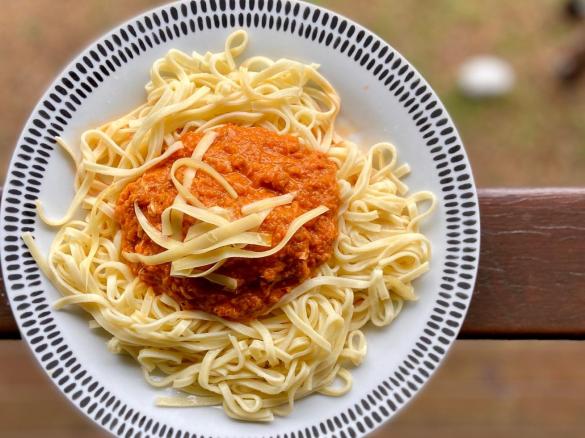 Creamy Tuna Tomato & Pasta