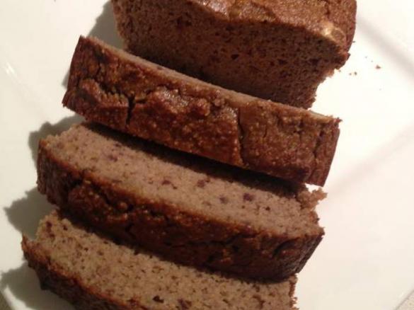 Banana Bread (No Gluten, Dairy or Refined Sugar)