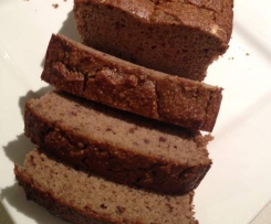Banana Bread (No Gluten, Dairy or Refined Sugar)