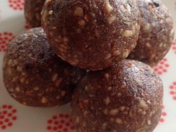 Cacao and Coffee Bean Protein Balls