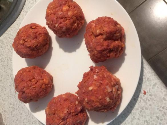 Lamb & Chorizo Burger