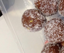 Raw Pistachio & Walnut Truffles