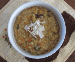 Carrot Cake Steel Cut Oats