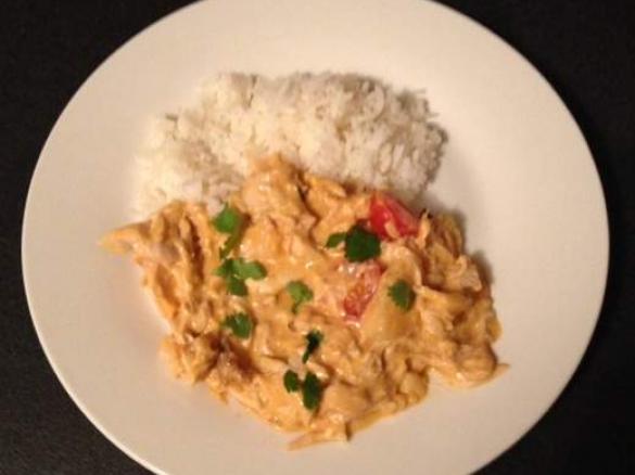 Thai Chicken Red Curry with pineapple