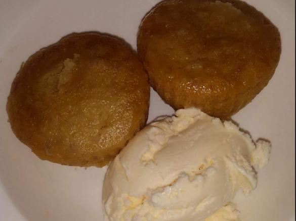 Banana, Honey and Macadamia Steamed Puddings