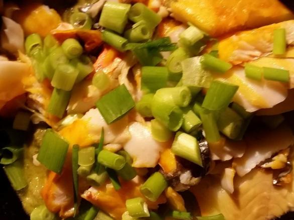 Cod and potato chowder