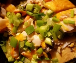 Cod and potato chowder