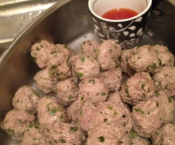Middle Eastern Lamb Meatballs