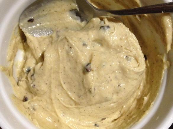 Sticky Caramel Cashew 'ice cream'