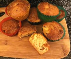 Apple Cinnamon Custard Muffins