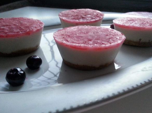 Raw cheesecakes (dairy free, gluten free, refined sugar free, paleo, vegan option)