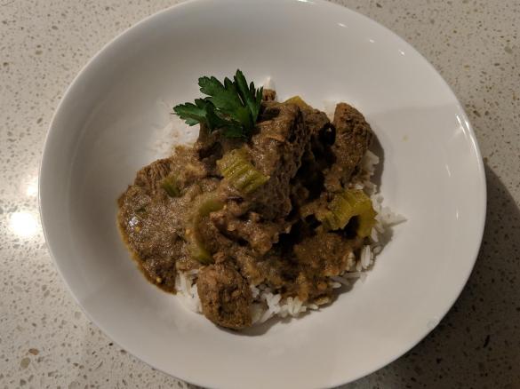 Monday Night (Beef or Lamb) Curry
