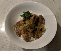Monday Night (Beef or Lamb) Curry