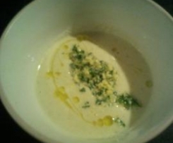 Fennel & Almond Soup