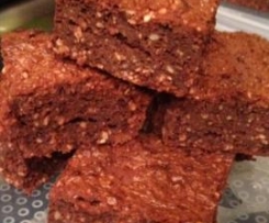 gluten free - clean eating  brownies
