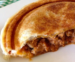 Lamb, mint and rosemary pies