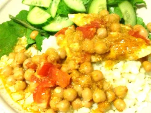 chickpea chicken curry cal approx 363