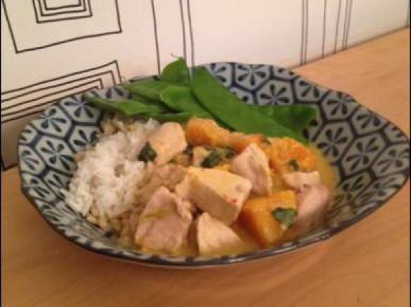 Thai Style Chicken and Pumpkin Curry