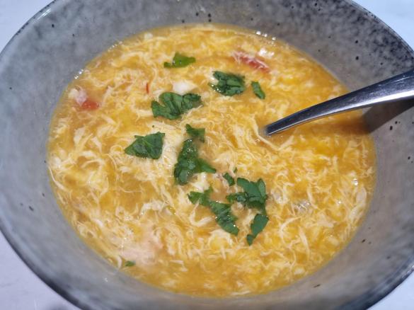 Deb's Egg drop soup