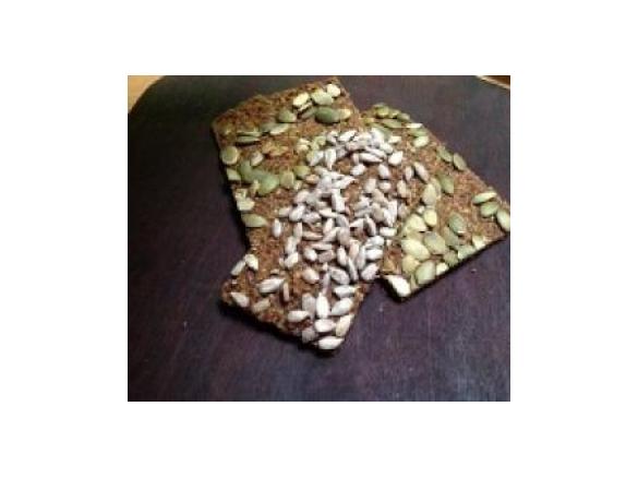 Raw Vegie Flaxseed Crackers