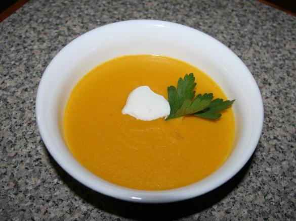 Carrot and Ginger Protein Soup