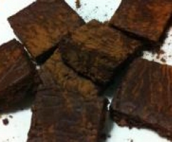 Dark Chocolate, Walnut and Chickpea Brownies (GF)