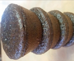 Chocolate and Caramel cupcakes, refined sugar, dairy and gluten free