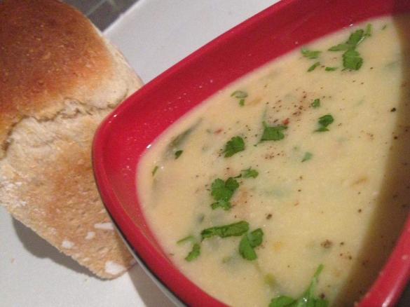 Creamy Chicken and Vegetable Soup