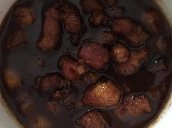 Cinnamon Black Soy Sauce Pork Belly