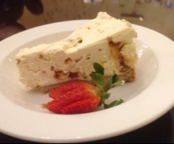 No-bake Fudge Cheesecake