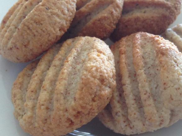 Lemon Scented Coconut Almond Macaroons