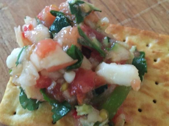 Bruschetta - Tomato, Zucchini, Capsicum