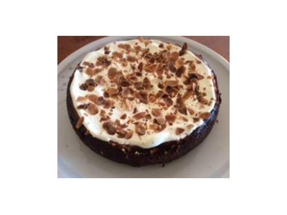 Baked Almond Cheesecake