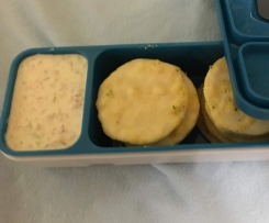 Bacon and Spring onion dip