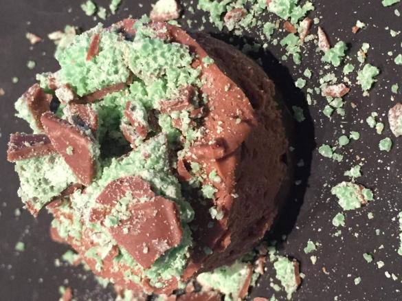 choc mint mini cheesecakes