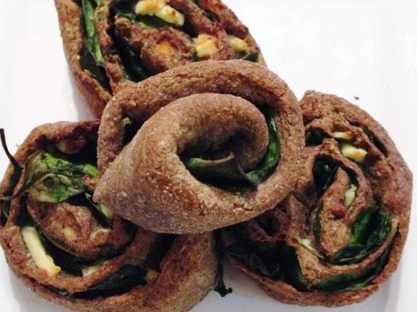 Feta and Spinach Scrolls