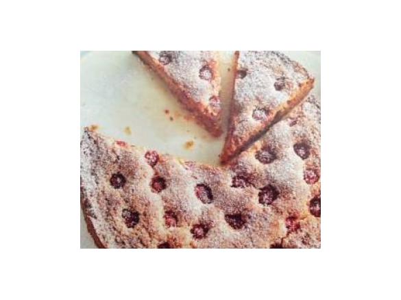 Almond, Coconut and Raspberry Cake